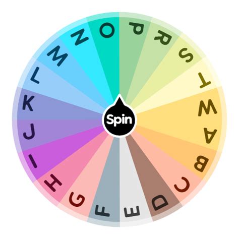 letter generator wheel